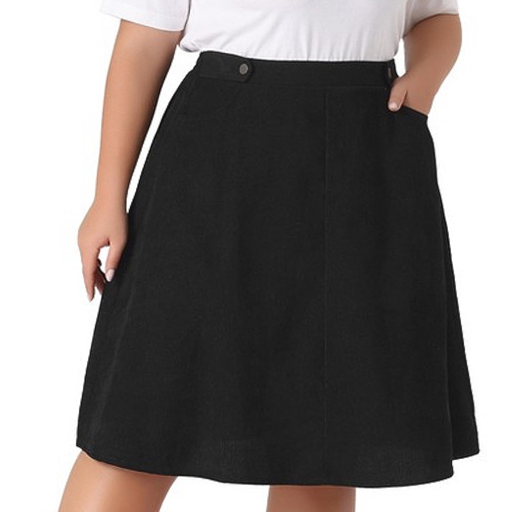 Lightweight Corduroy A-Line Skirt NWOT 18"waist 25.5"length